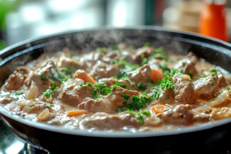 Beef Stroganoff