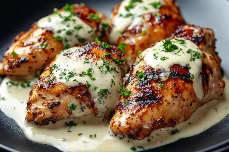 Cajun Grilled Chicken with Alabama White Sauce