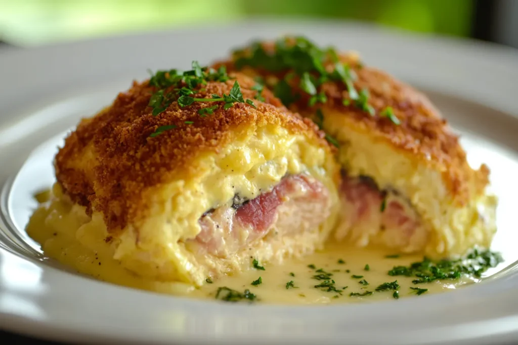 Chicken Cordon Bleu Casserole