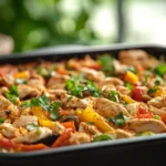 Chicken Fajita Casserole
