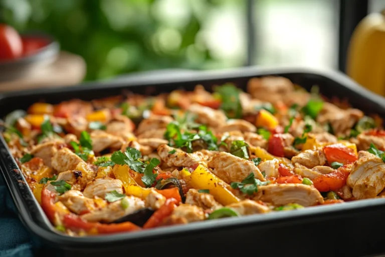 Chicken Fajita Casserole