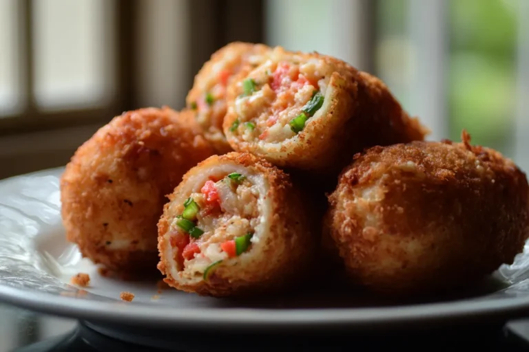 Crab Cake Egg Rolls