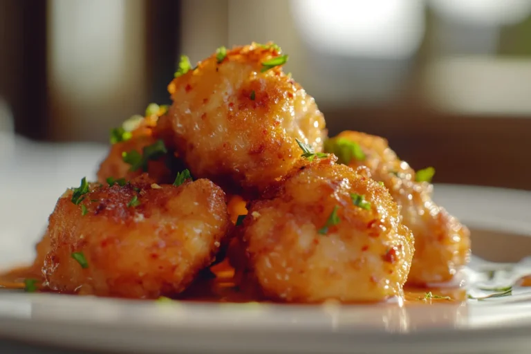 Creamy Garlic Chicken Bites