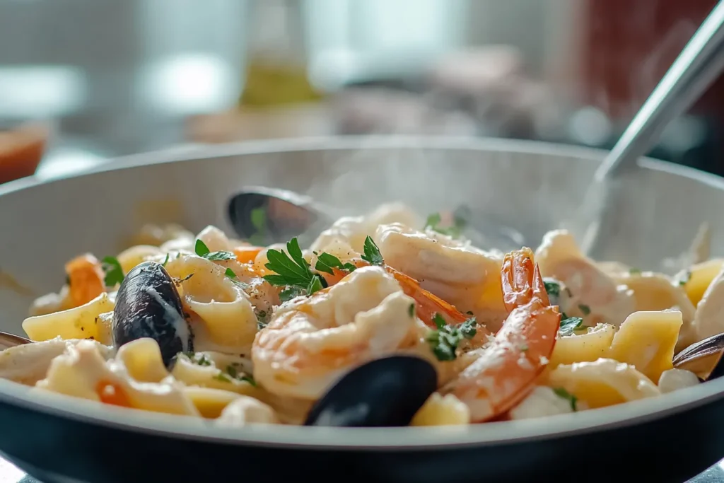 Creamy Seafood Pasta