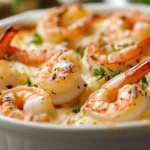 Garlic Shrimp Gratin