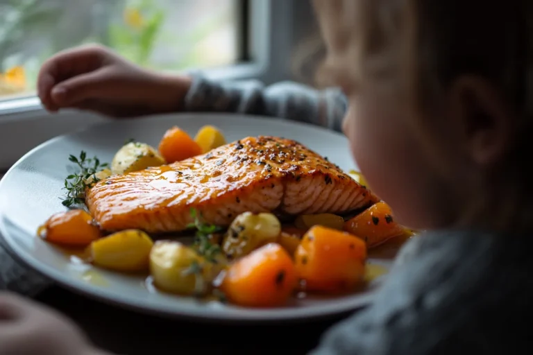 Honey Garlic Glazed Salmon