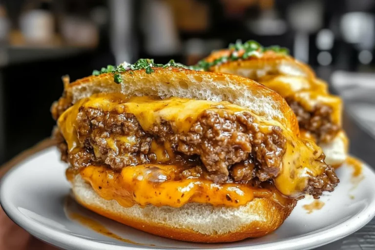 Philly Cheese Steak Sloppy Joes
