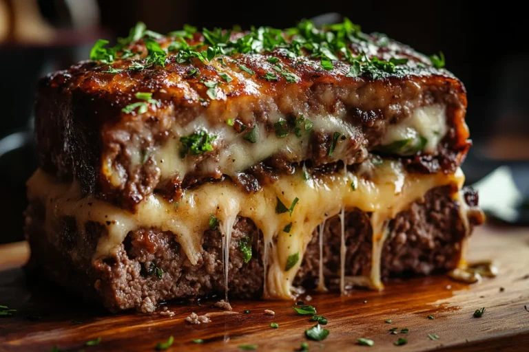 Philly Cheesesteak Meatloaf