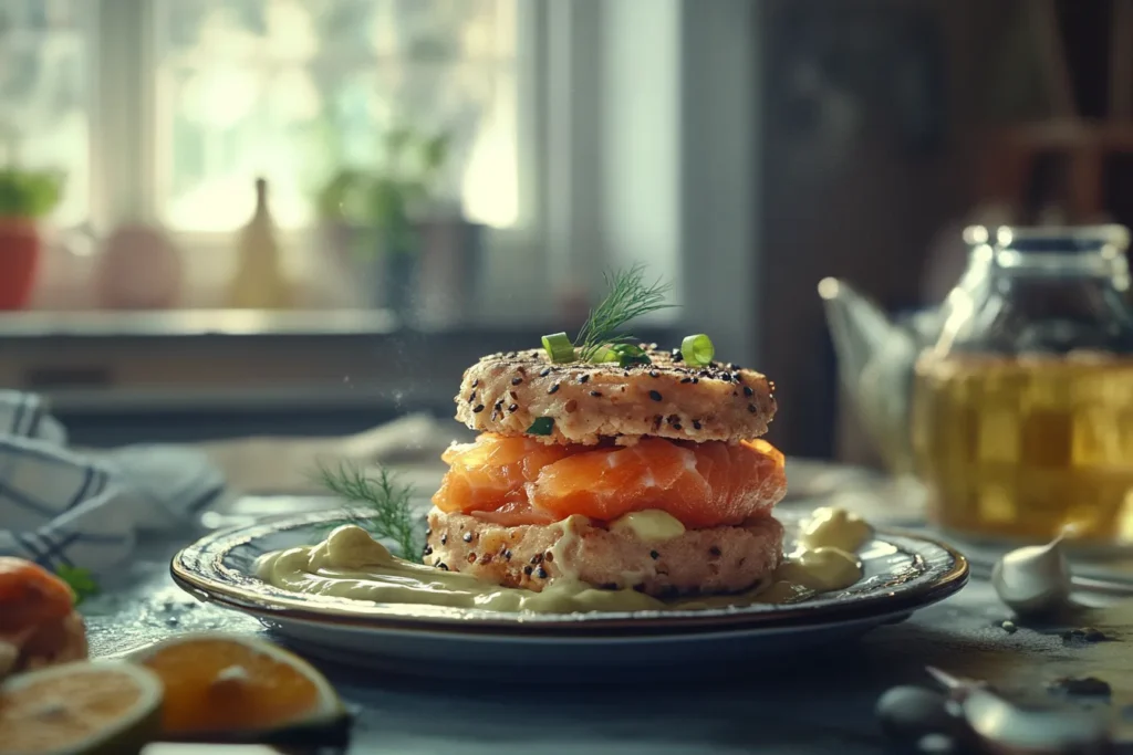Salmon Burgers with Canned Salmon
