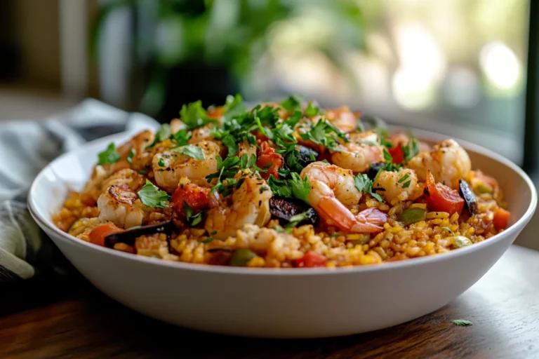 Seafood Paella