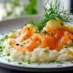 Smoked Salmon Lemon Risotto