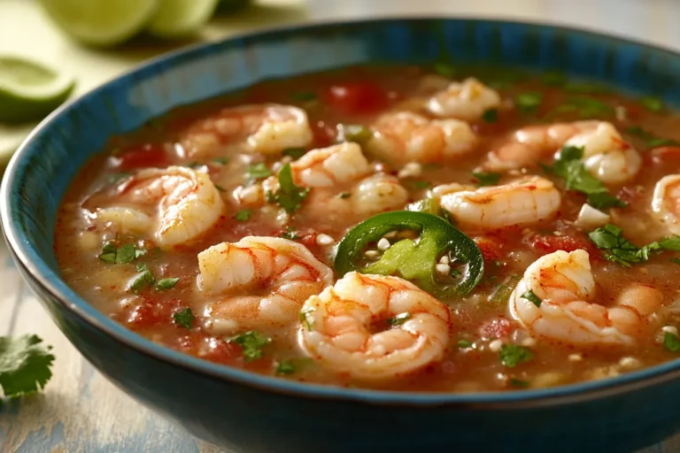 Spicy Jalapeno Shrimp Soup
