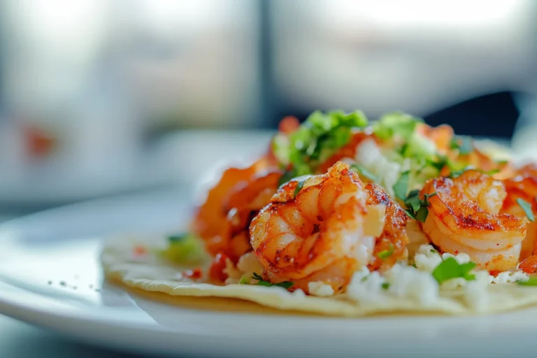 Spicy Shrimp Tacos