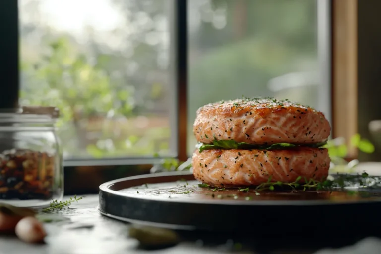 Super Healthy Salmon Burgers