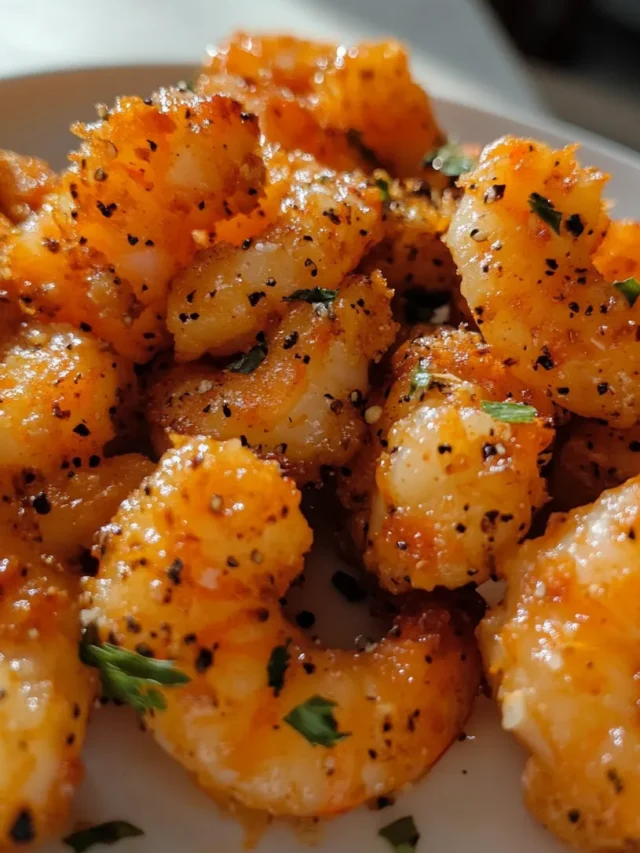 Savory Salt and Pepper Shrimp Recipe from Escondido