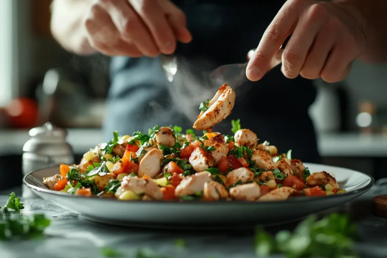 spicy southwest chicken salad