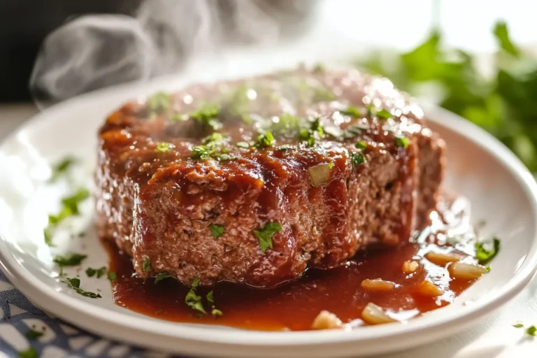 5 Ingredient Stove Top Meatloaf