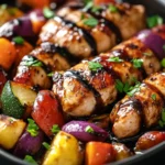 Balsamic Glazed Chicken and Veggies 35 Mins