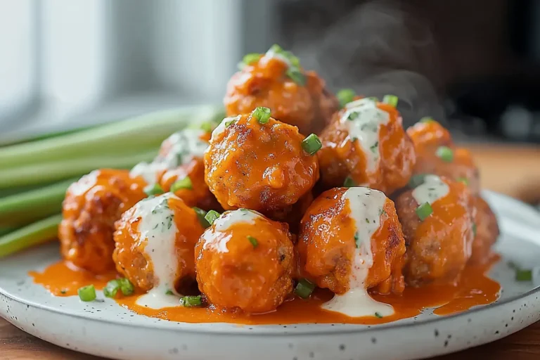 Buffalo Chicken Meatballs