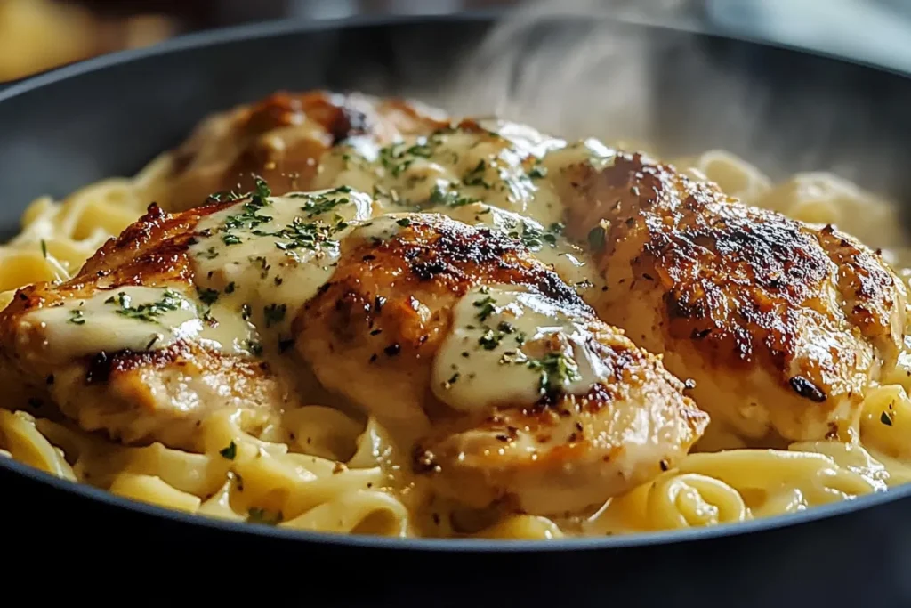 Chicken with Buttered Noodles