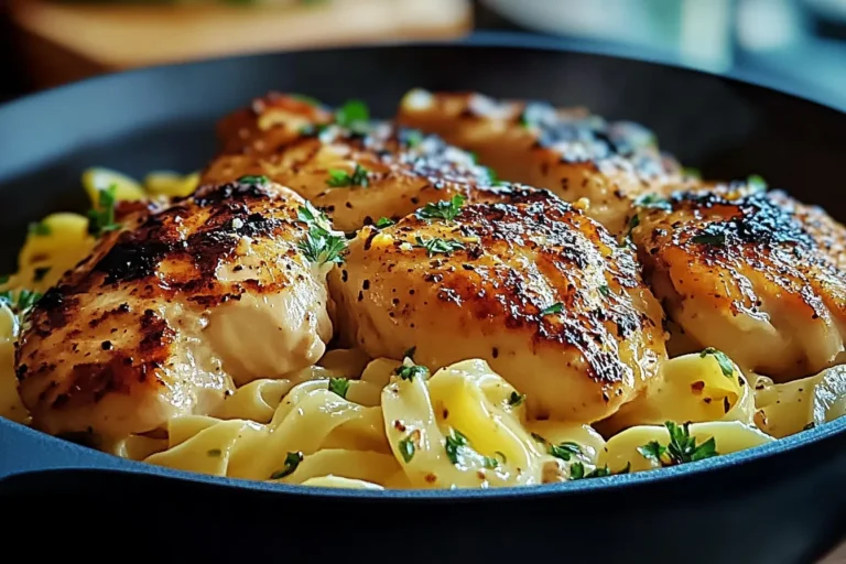 Chicken with Buttered Noodles