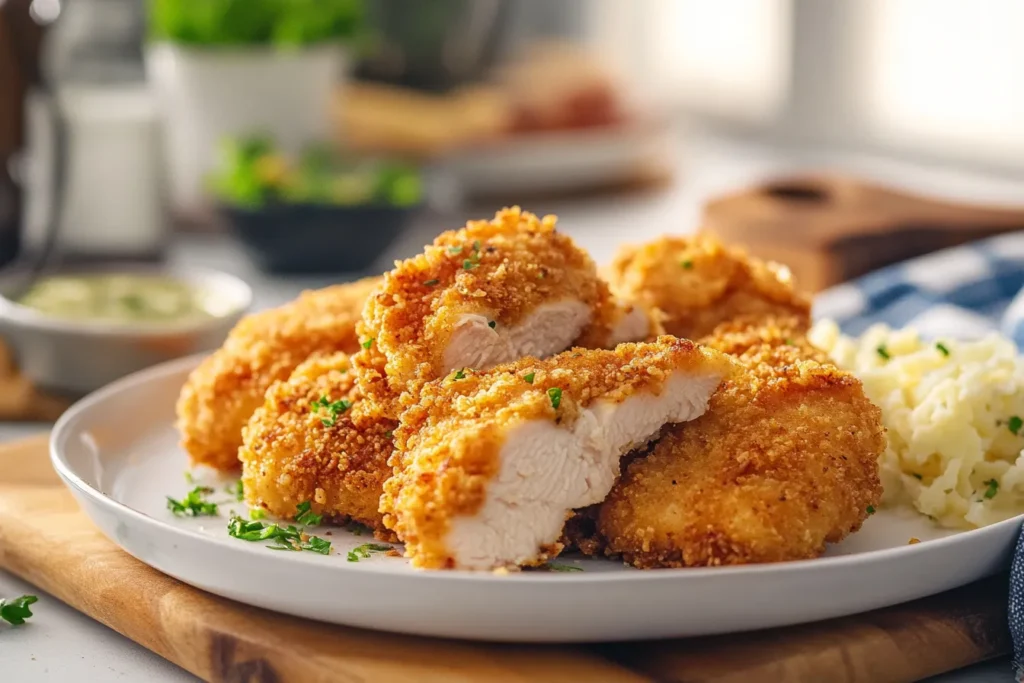 Crispy Ranch Chicken Cutlets