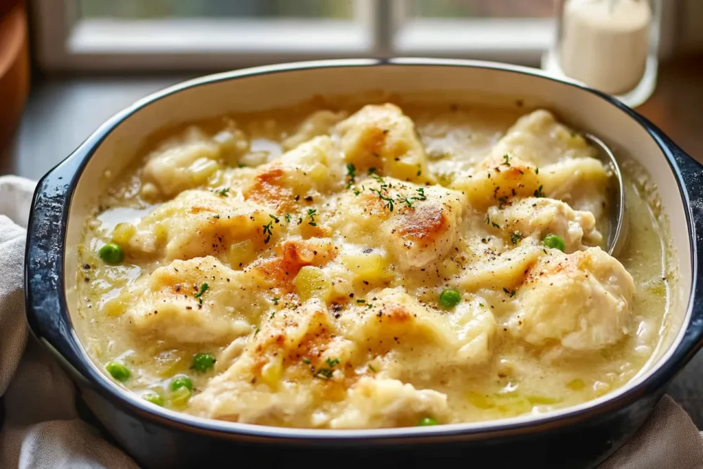 Crockpot Chicken and Dumplings
