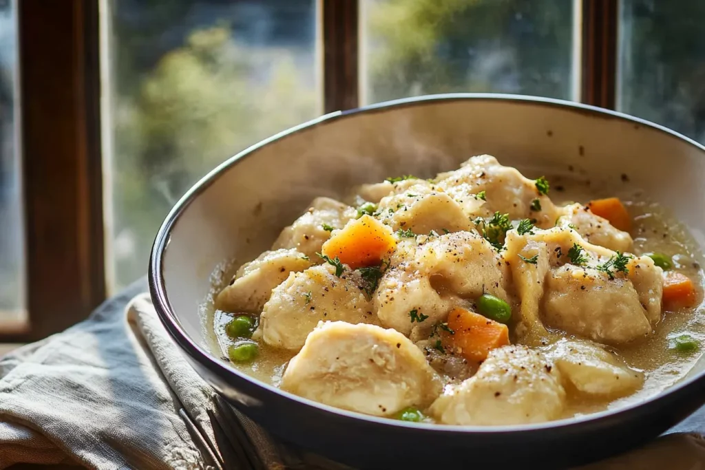 Crockpot Chicken and Dumplings