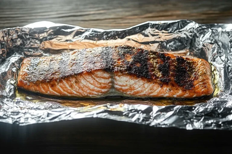 Grilled Salmon in Foil