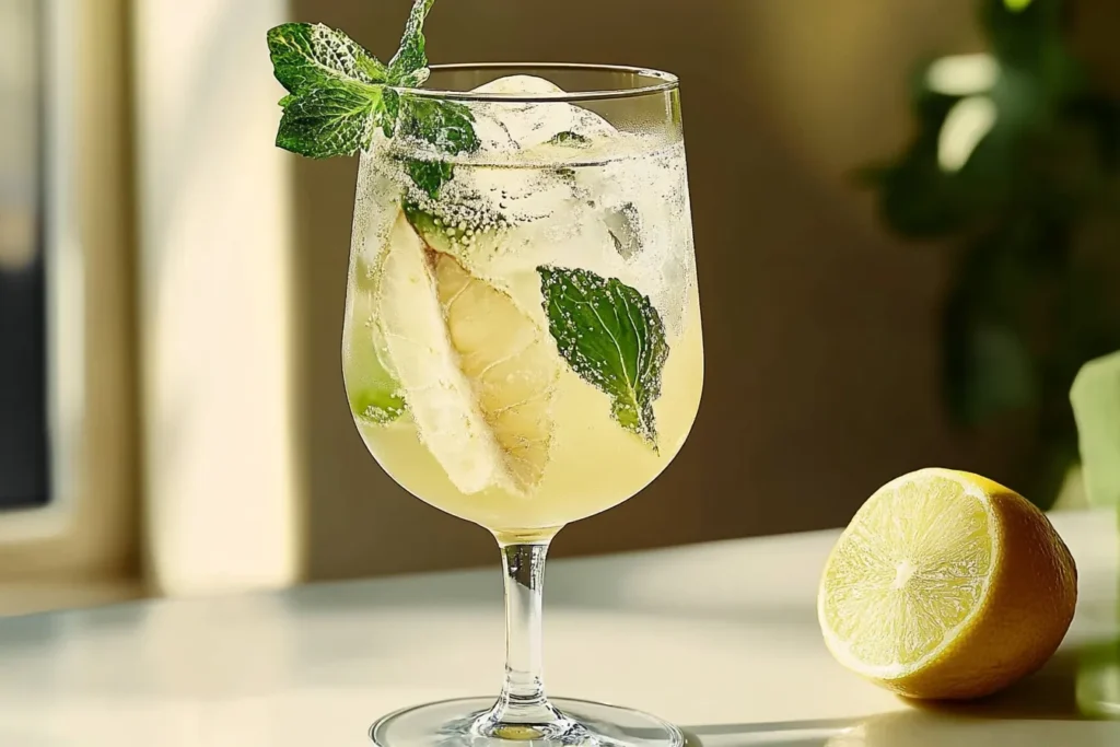 Hugo Spritz cocktail