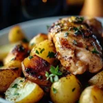 Lemon Balsamic Chicken and Potatoes