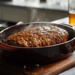 Maple Dijon Glazed Meatloaf