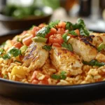 Pollo Loco - Mexican Chicken & Rice with Creamy Queso