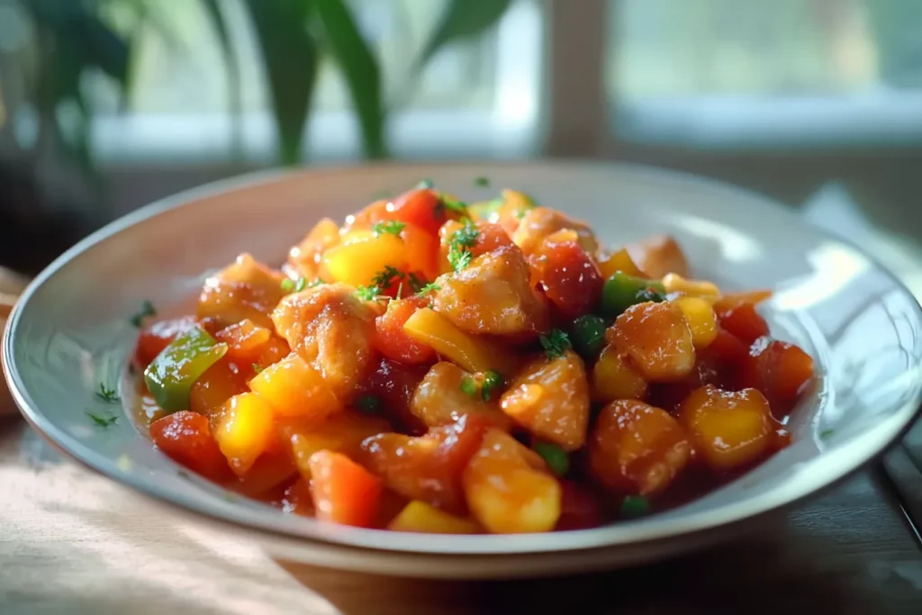 Sweet and Sour Chicken