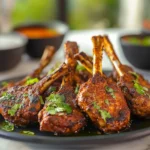Tikka marinated lamb chops