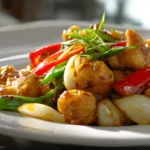 pickled garlic chicken dish