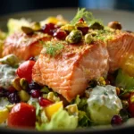 pistachio salmon salad