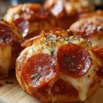 Pepperoni Pizza Bombs Recipe