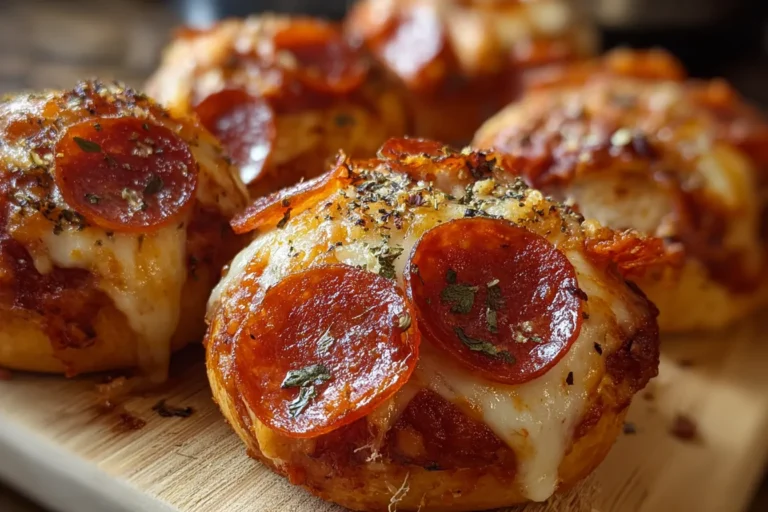 Pepperoni Pizza Bombs Recipe