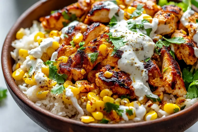 Tasty Street Corn Chicken Bowl