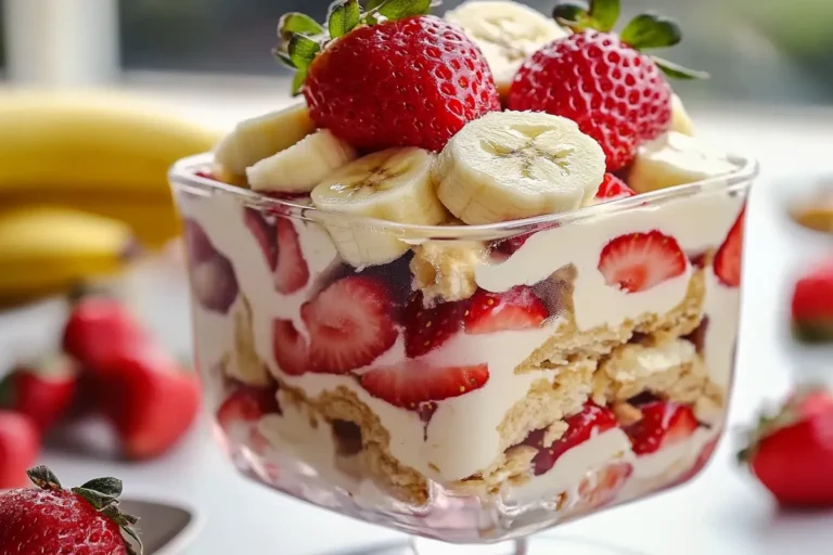 Strawberry Banana Pudding
