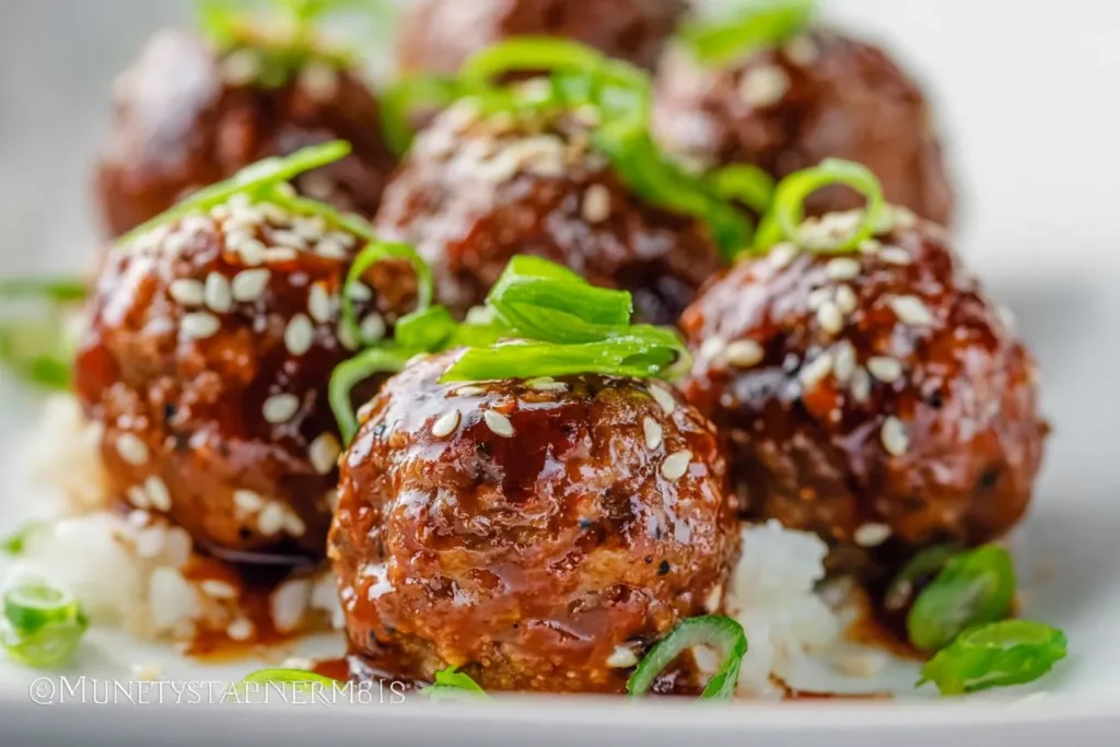 Teriyaki Meatballs