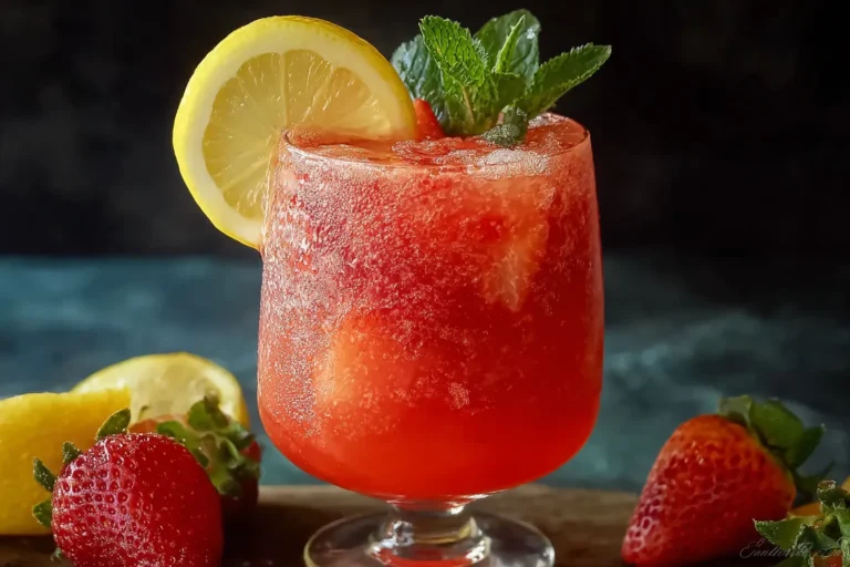Refreshing Strawberry Lemonade