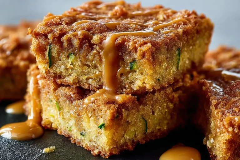 Butterscotch Zucchini Bars