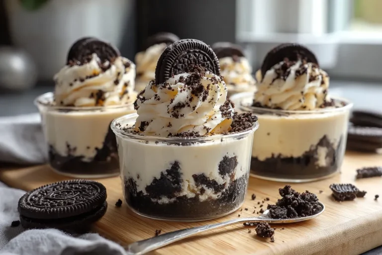 No-Bake Oreo Cheesecake Cups